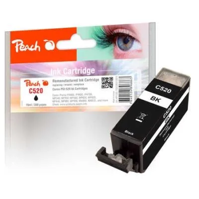 Peach  Tintenpatrone schwarz kompatibel zu Canon Pixma MP 640 R