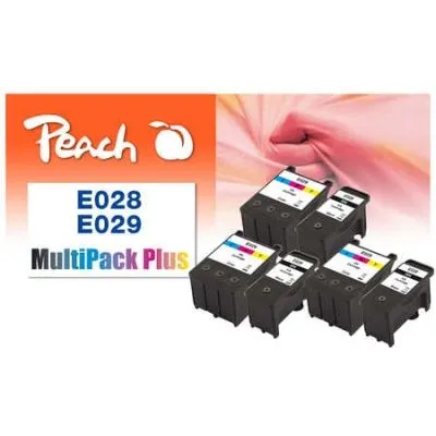 Peach  Spar Pack Plus Tintenpatronen kompatibel zu Epson Stylus C 60