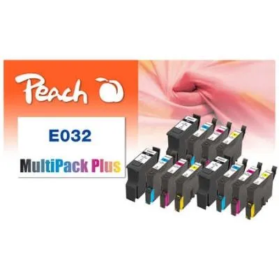 Peach  Spar Pack Plus Tintenpatronen kompatibel zu Epson Stylus C 80