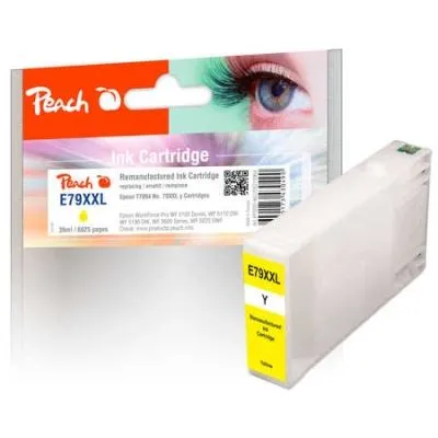 Peach  Tintenpatrone XXL gelb kompatibel zu Epson WorkForce Pro WF-5100 Series