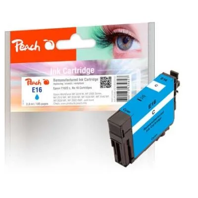 Peach  Tintenpatrone cyan kompatibel zu Epson WorkForce WF-2750 DWF