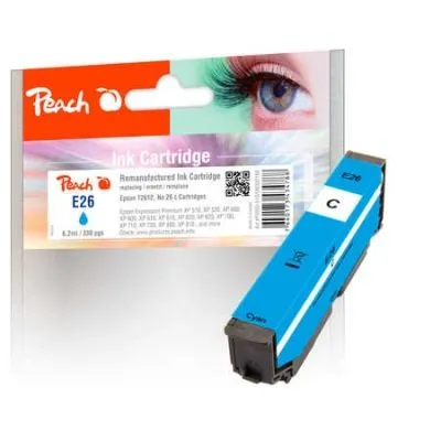 Peach  Tintenpatrone cyan kompatibel zu Epson Expression Premium XP-600 Series