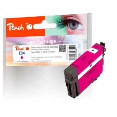 Peach  Tintenpatrone magenta kompatibel zu Epson WorkForce Pro WF-3725 DWF