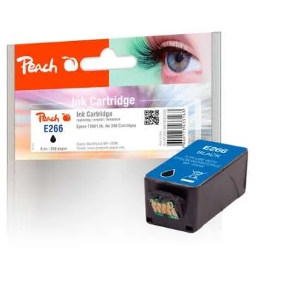 Peach  Tintenpatrone schwarz kompatibel zu Epson WorkForce WF-100 W