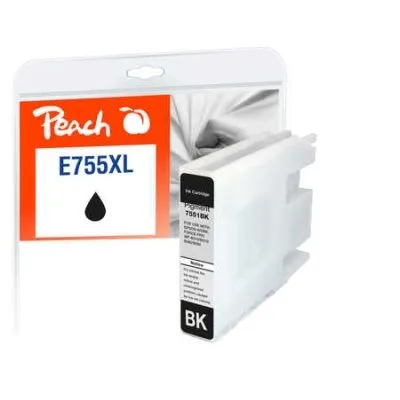 Peach  Tintenpatrone XL schwarz kompatibel zu Epson WorkForce Pro WF-8090 Series