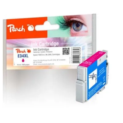 Peach  Tintenpatrone XL magenta kompatibel zu Epson WorkForce Pro WF-3725 DWF