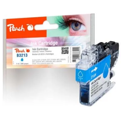 Peach  Tintenpatrone cyan kompatibel zu Brother DCPJ 772 DNW