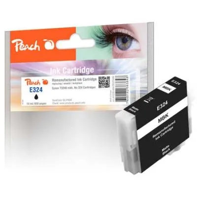 Peach  Tintenpatrone matt schwarz kompatibel zu Epson SureColor SCP 400