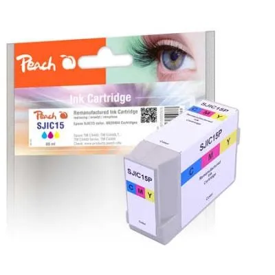 Peach  Tintenpatrone schwarz kompatibel zu Epson ColorWorks C 3400 Series