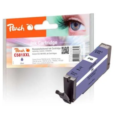 Peach  Tintenpatrone XXL foto blau kompatibel zu Canon Pixma TS 8352 a