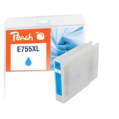 Peach  XL Tintenpatrone cyan kompatibel zu Epson WorkForce Pro WF-8090 Series