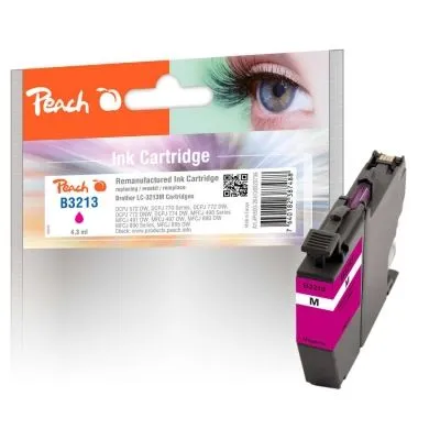 Peach  Tintenpatrone magenta XL, kompatibel zu Brother DCPJ 772 DNW