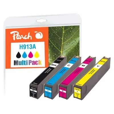 Peach  Spar Pack Tintenpatronen kompatibel zu HP PageWide 352 dw