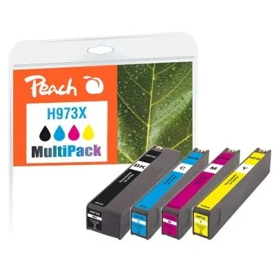 Peach  Spar Pack Tintenpatronen kompatibel zu HP PageWide Pro 477 dn