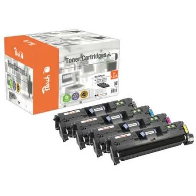 Peach  Spar Pack Tonermodule kompatibel zu HP Color LaserJet 2800 Series