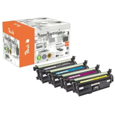 Peach  Spar Pack Plus Tonermodule kompatibel zu HP LaserJet Enterprise 500 color M 575 dn