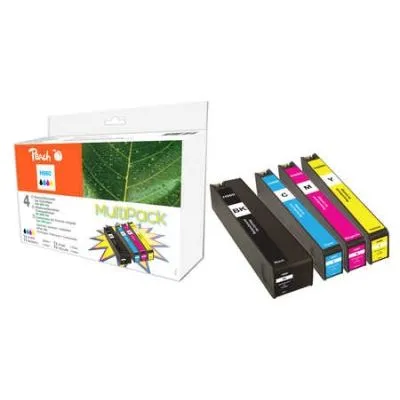 Peach  Spar Pack Tintenpatronen kompatibel zu HP OfficeJet Enterprise Color X 550 Series