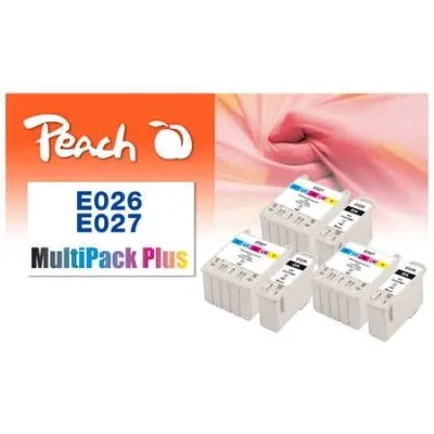 Peach  Spar Pack Plus Tintenpatronen kompatibel zu Epson Stylus Photo 830