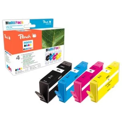 Peach  Spar Pack Tintenpatronen kompatibel zu HP OfficeJet Pro 6868