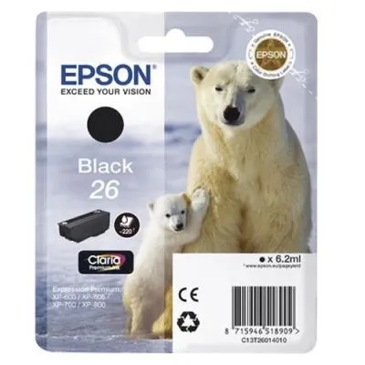 Original  Tintenpatrone schwarz Epson Expression Premium XP-600 Series