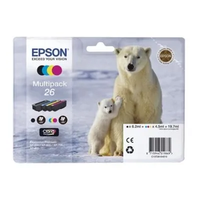 Original  Multipack Tinte PBKCMY Epson Expression Premium XP-600 Series