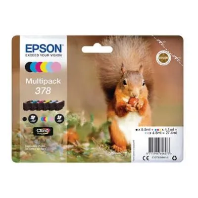 Original  Multipack Tinte 6-farbig Epson Expression Photo XP-8600 Series