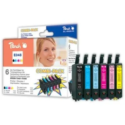 Peach  Spar Pack Tintenpatronen kompatibel zu Epson Stylus Photo R 310