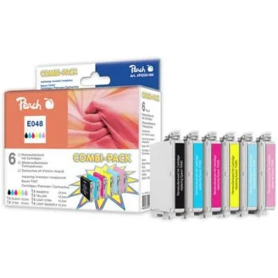 Peach  Spar Pack Tintenpatronen kompatibel zu Epson Stylus Photo R 310