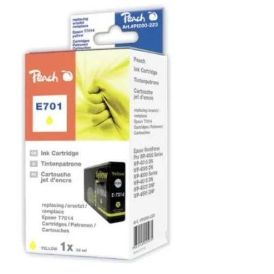 Peach  XL-Tintenpatrone gelb kompatibel zu Epson WorkForce Pro WP-4095 DN BE